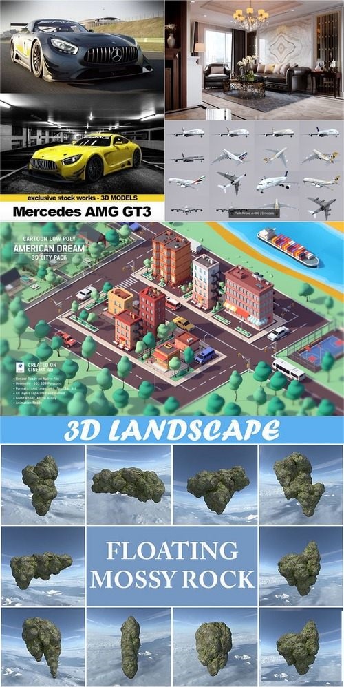 CGTrader – 3D-Models Collection 1 June 2019