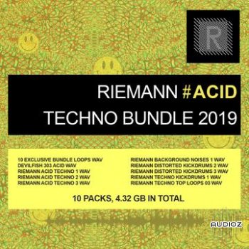 Riemann Kollektion Riemann Acid Techno Bundle 2019 WAV screenshot