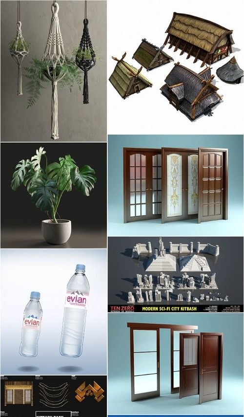 CGTrader – 3D-Models Collection 6 June 2019