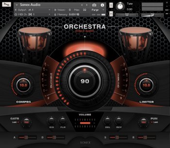 Sonex Audio Drums and Mallets KONTAKT screenshot