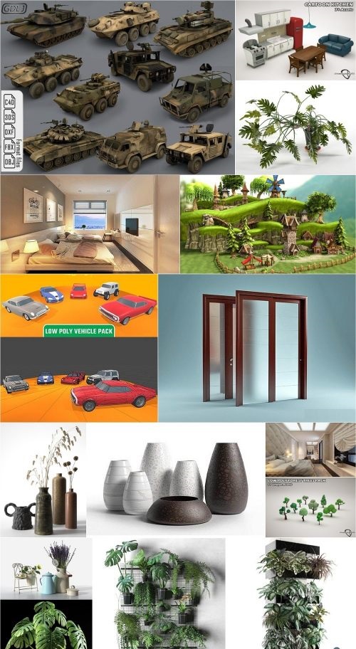 CGTrader – 3D-Models Collection 7 June 2019