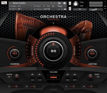 Sonex Audio Harp Solo KONTAKT screenshot