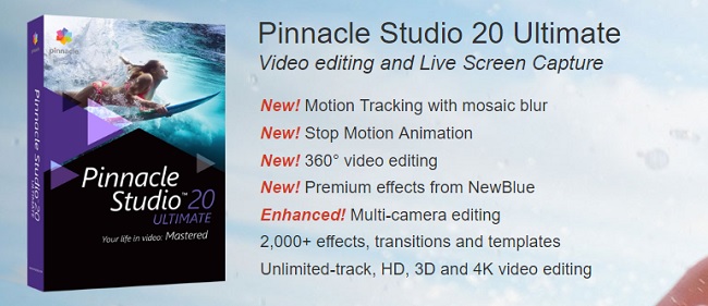 Pinnacle Studio Ultimate 22.3.0.377 x64 Multilingual + Content