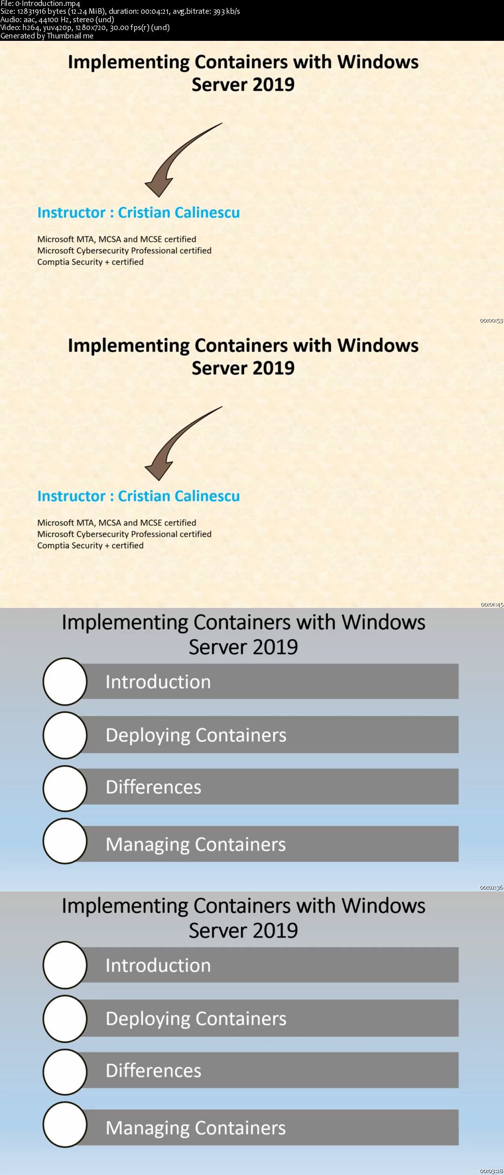 Implementing Docker Containers with Windows Server 2019