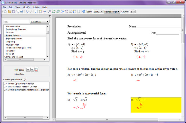 Infinite Precalculus 2.52 Retail + Portable