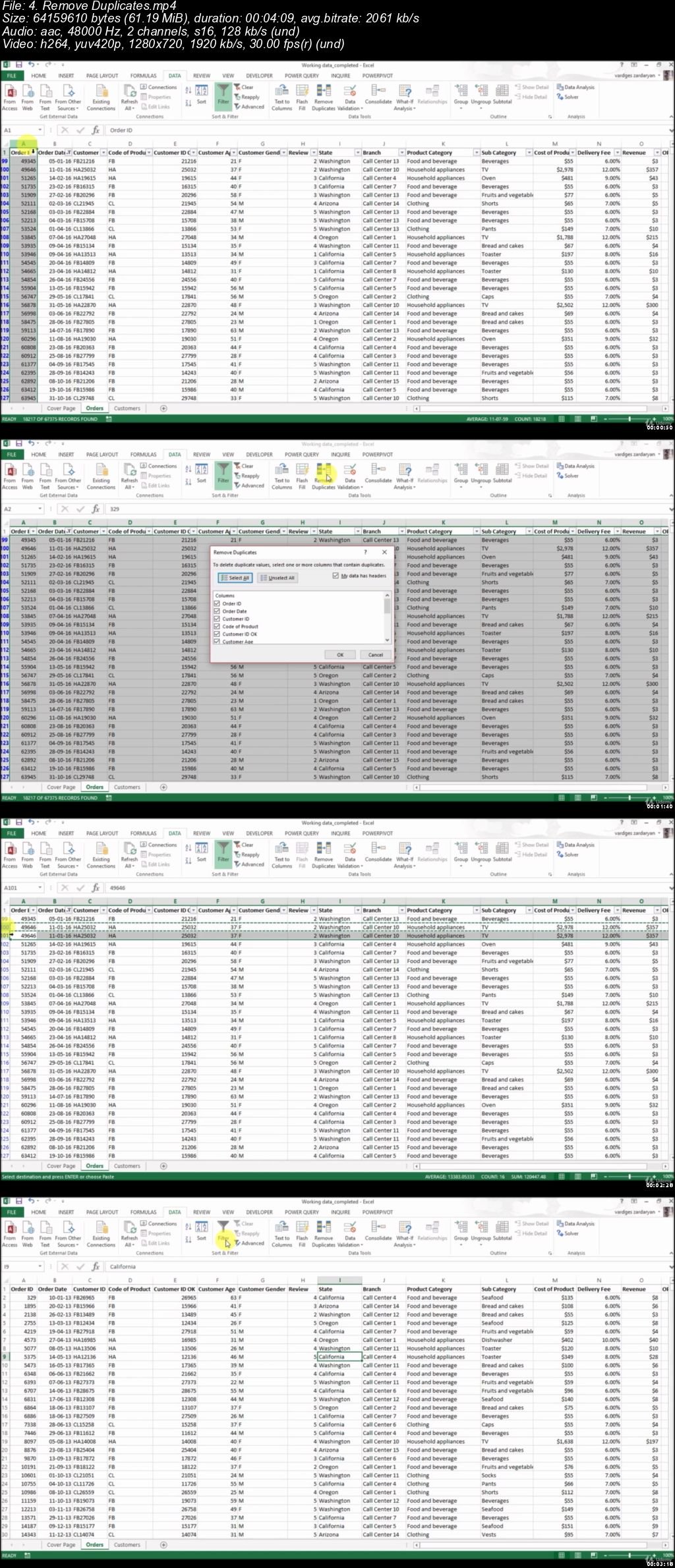  Mastering Data Analysis in Excel 