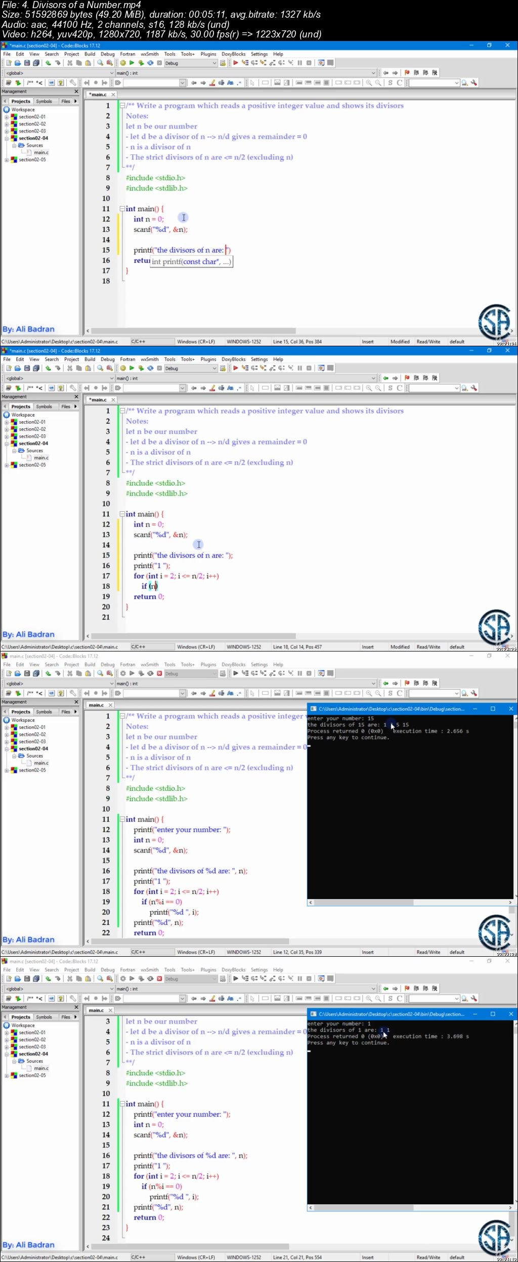  C Programming 2019: Become A Pro, Solve a Lot Of Exercises ! 