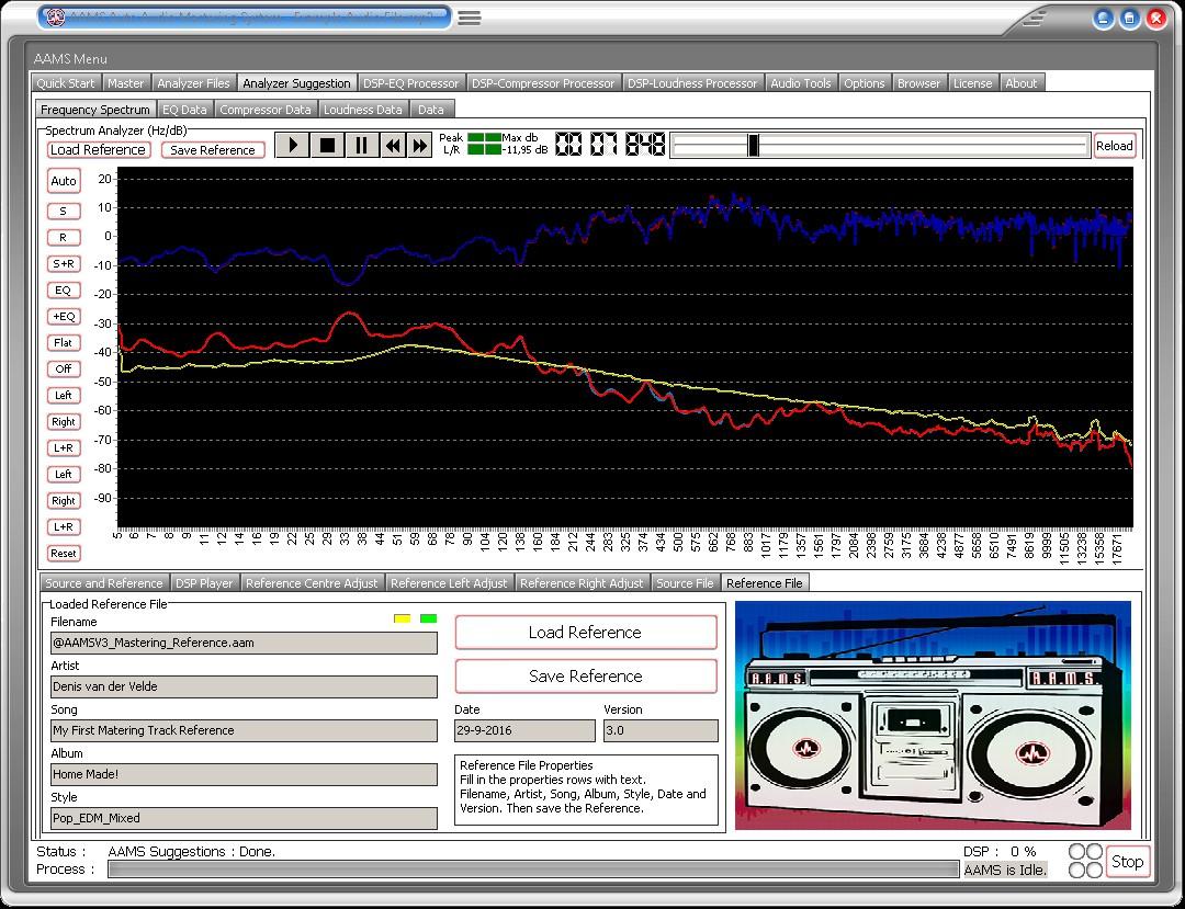 AAMS Auto Audio Mastering System 3.8 Rev 001