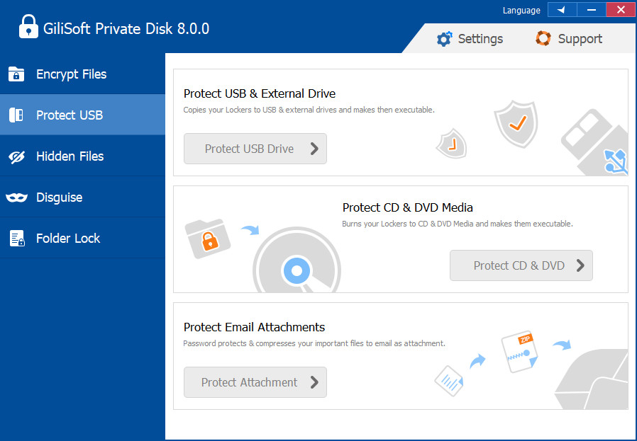 GiliSoft Private Disk 8.0.0