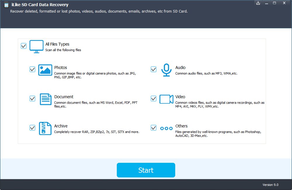 iLike SD Card Data Recovery 9.0 Multilingual