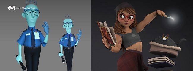 Mold3D Academy – Creating Appealing Characters in 3D