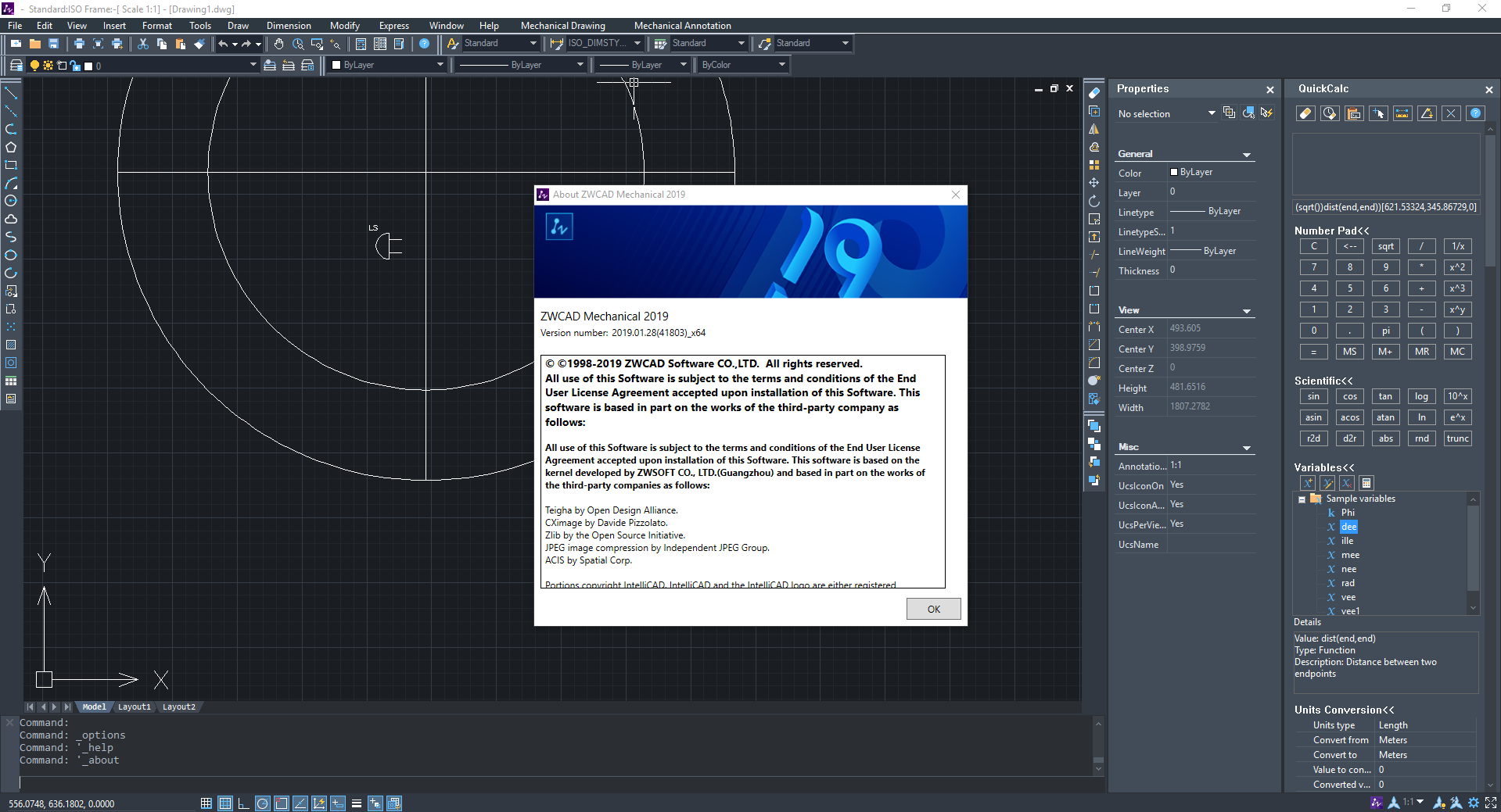 ZWCAD Mechanical 2019 SP2 (x64)