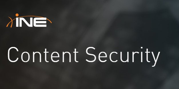 INE - Content Security