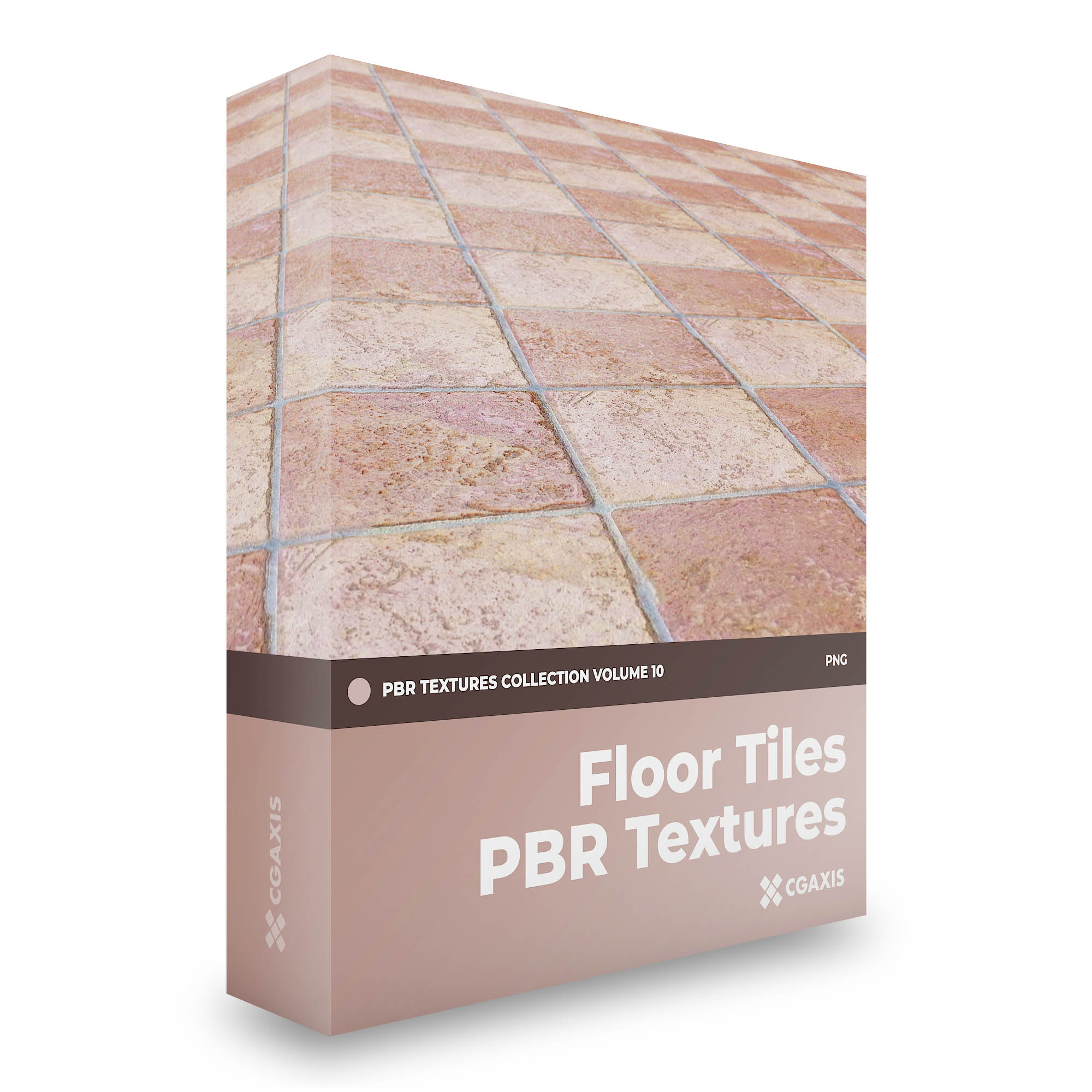 CGAxis – Floor Tiles PBR Textures – Collection Volume 10