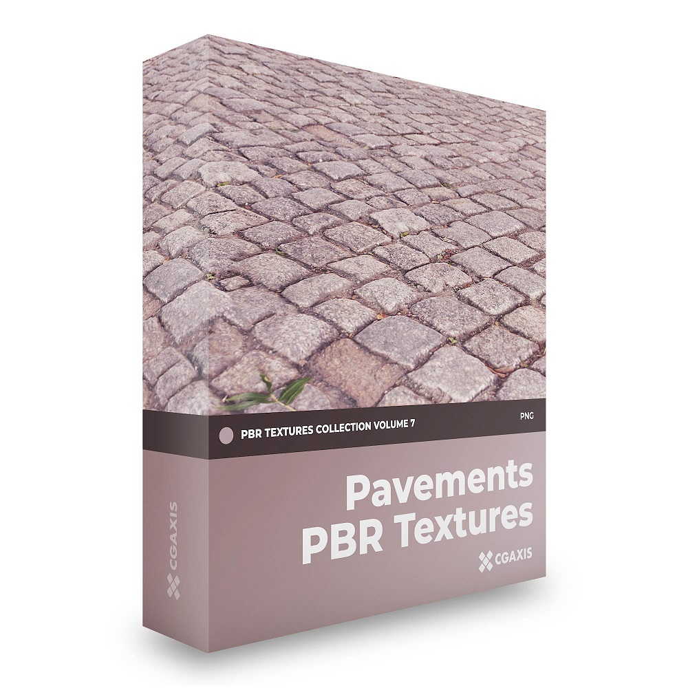 CGAxis – Pavements PBR Textures – Collection Volume 7