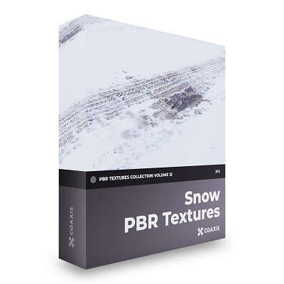 CGAxis – Snow PBR Textures – Collection Volume 12