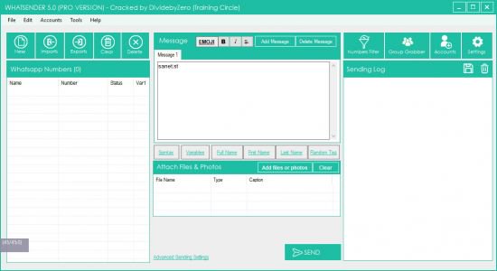 WHATSENDER Pro 5.0