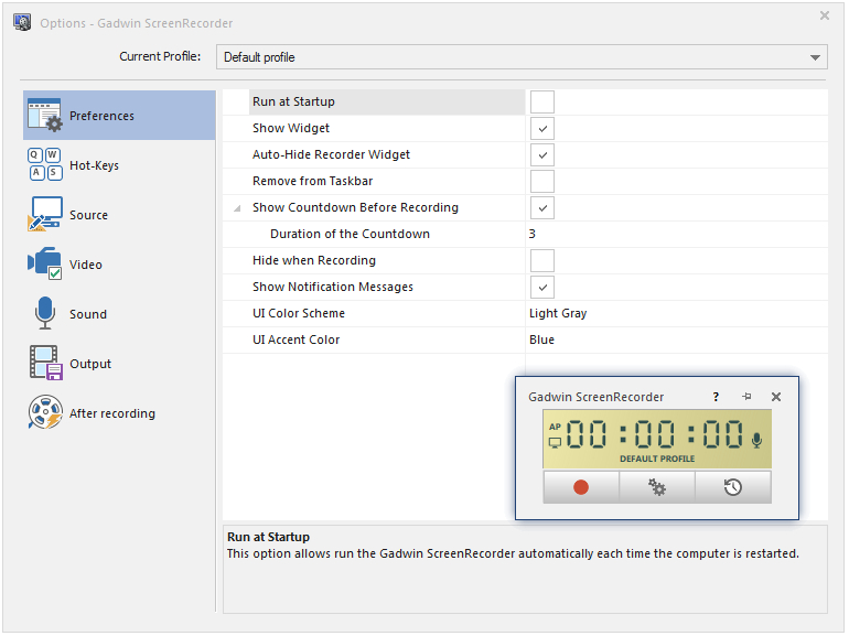 Gadwin ScreenRecorder 4.2.0