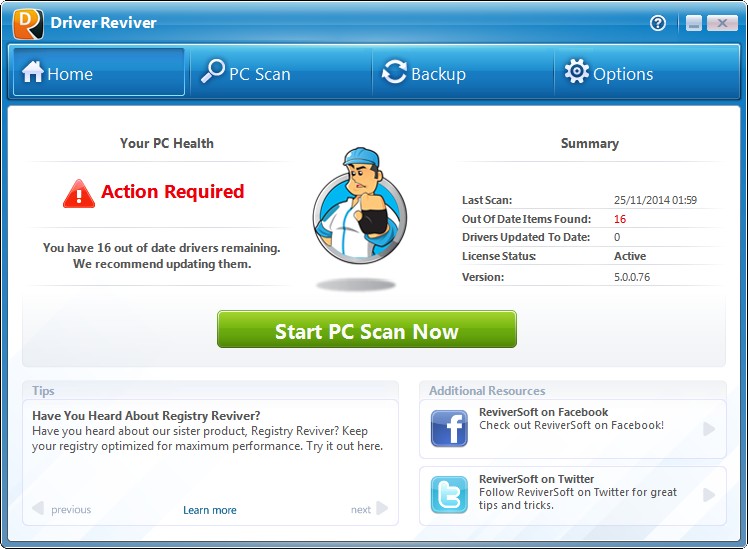 Driver Reviver 5.0.0.76 Portable