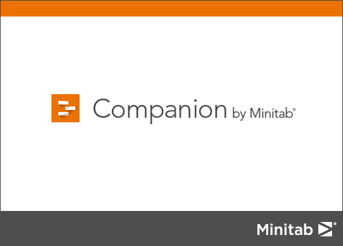 MiniTAB Quality Companion 5.2