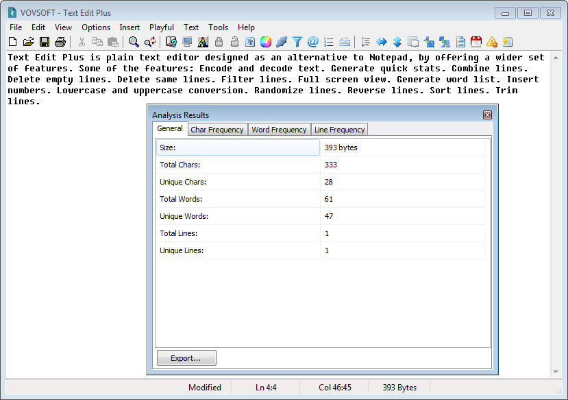 VovSoft Text Edit Plus 4.7 + Portable