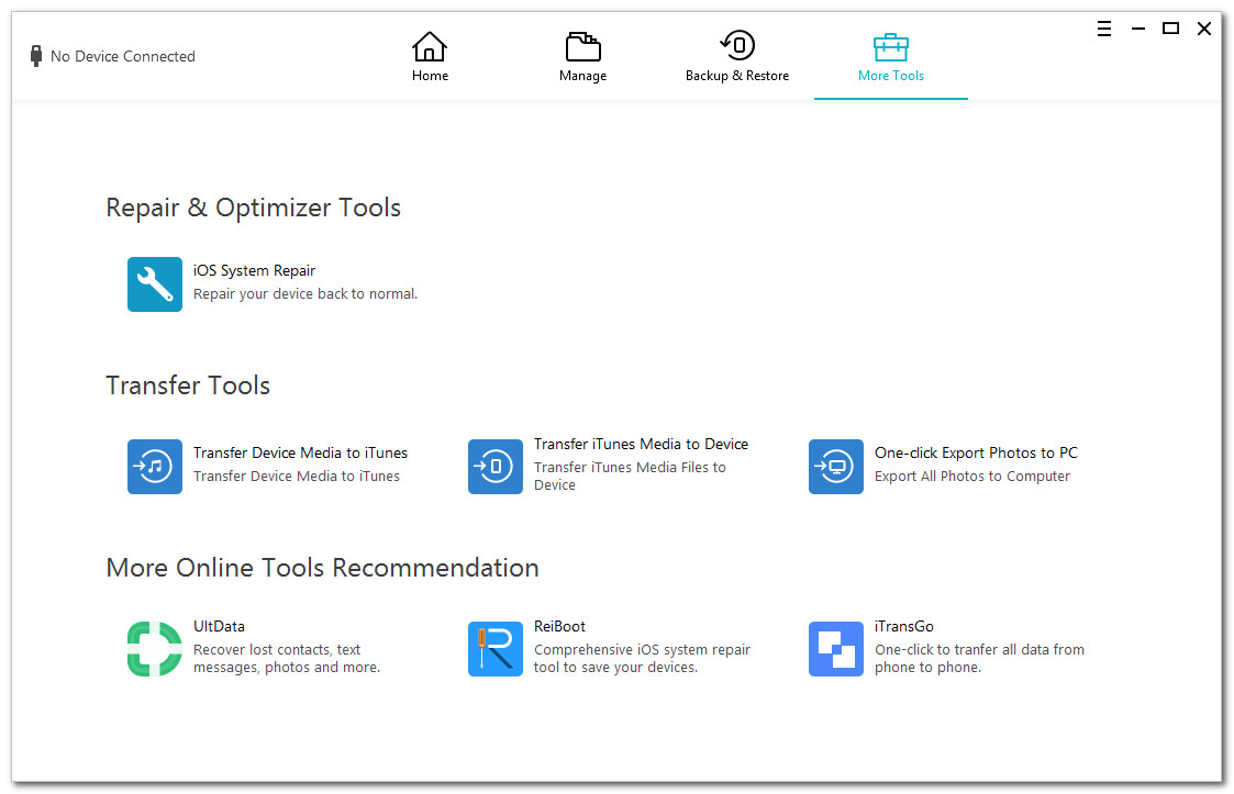 Tenorshare iCareFone 5.0.1.9 Multilingual