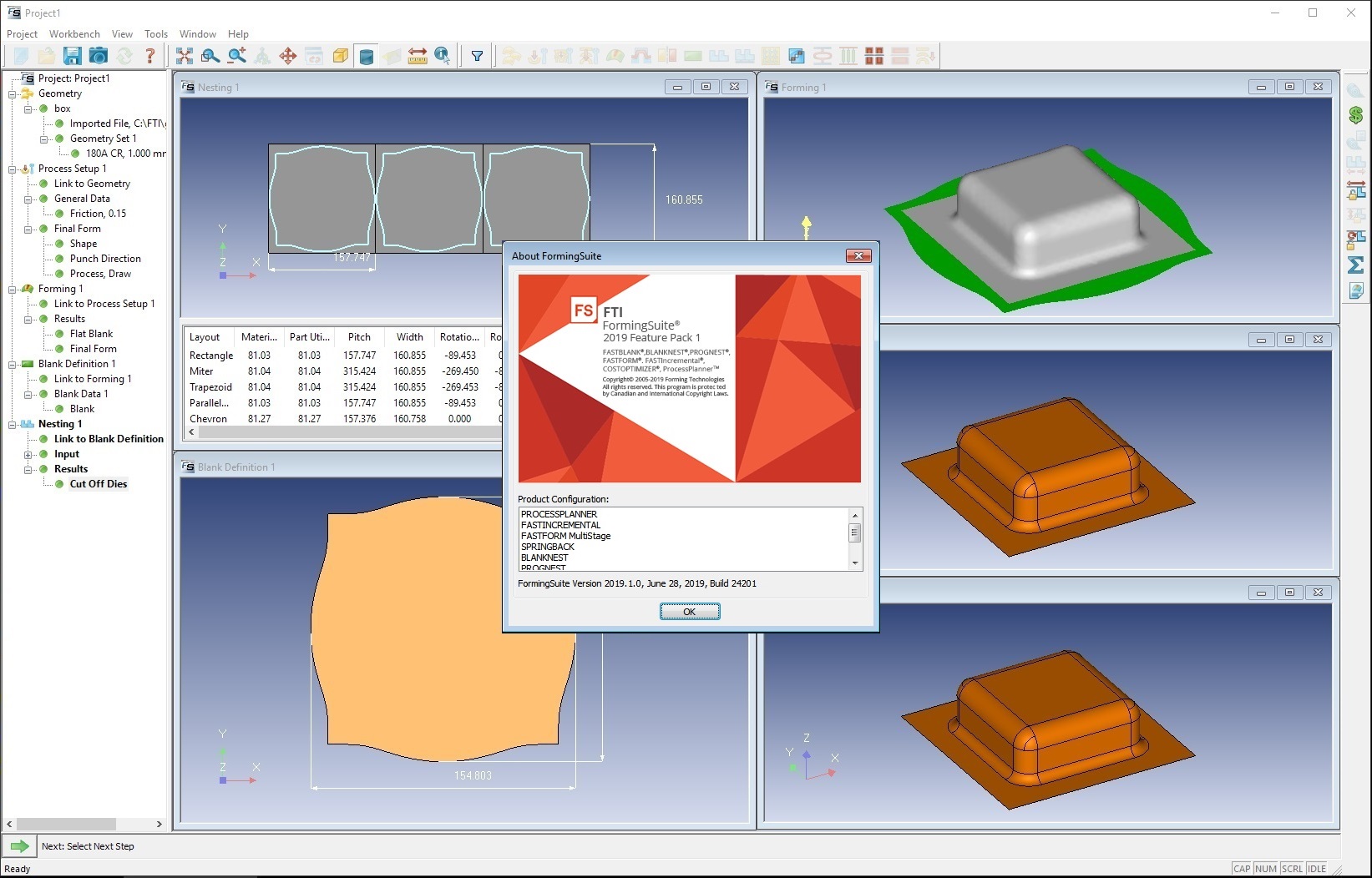 FTI Forming Suite 2019.1.0 (Build 24201.3)