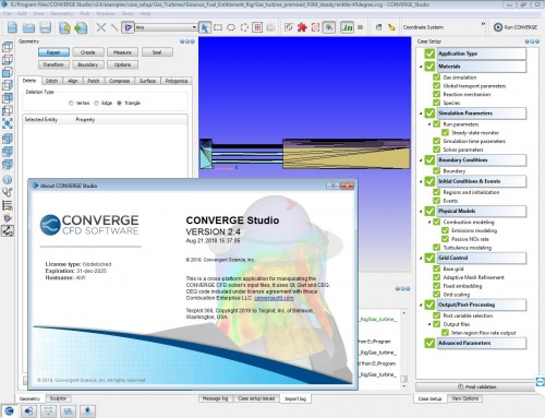 CONVERGE 2.4.21 datecode 082118