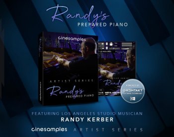 Cinesamples Randy's Prepared Piano KONTAKT screenshot