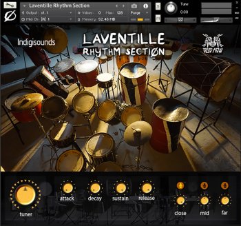 Indigisounds Laventille Rhythm Section KONTAKT screenshot