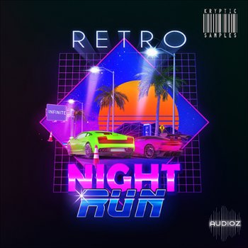 Kryptic Samples Retro Night Run WAV MiDi screenshot