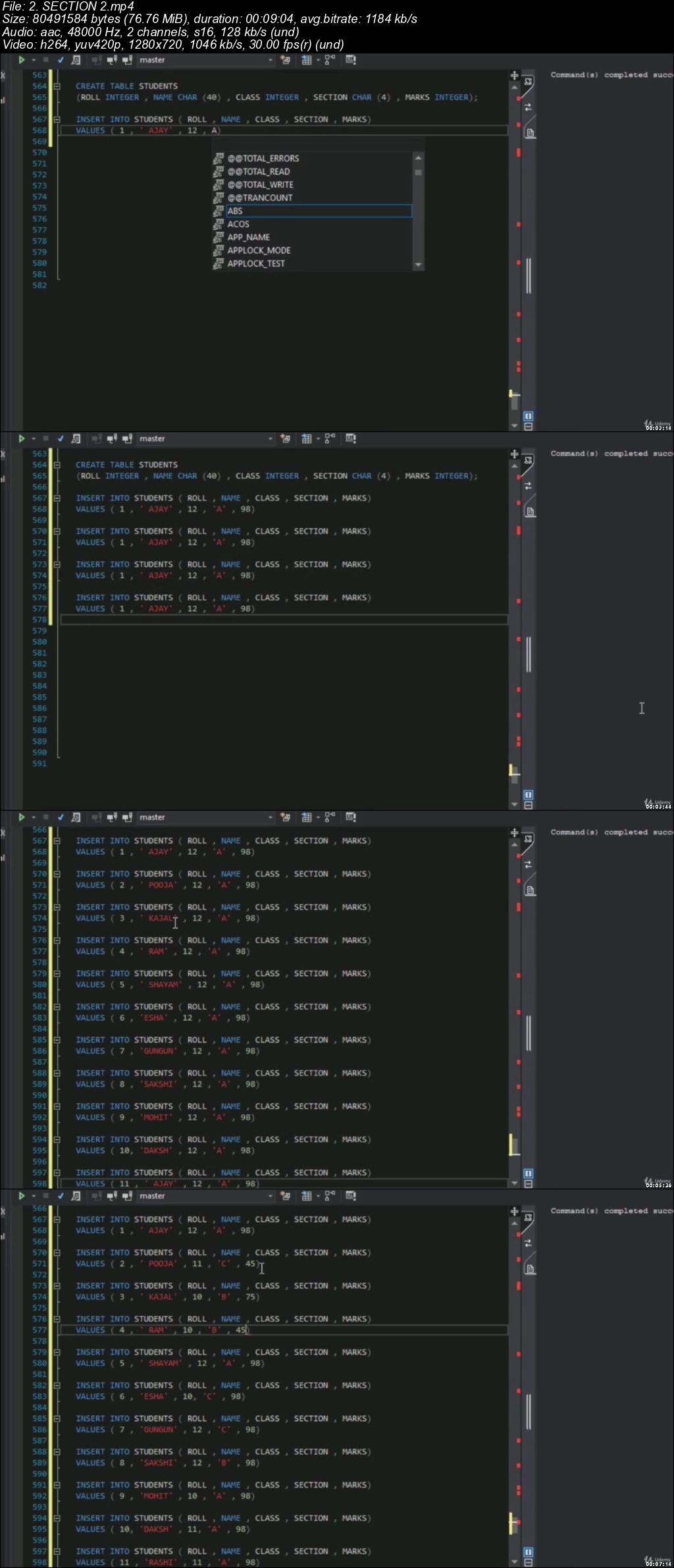 Learn SQL abstraction