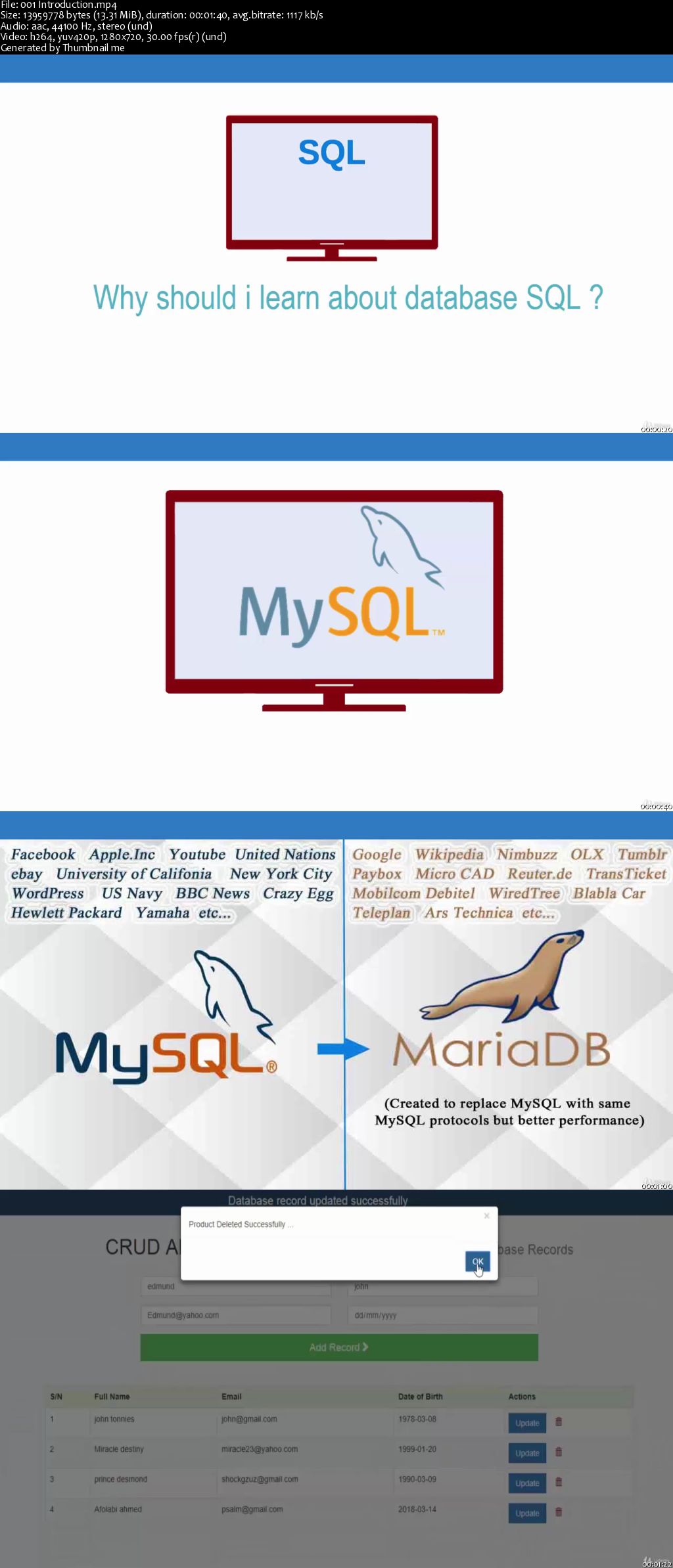 MySQL MariaDB From Scratch - Become an App Developer