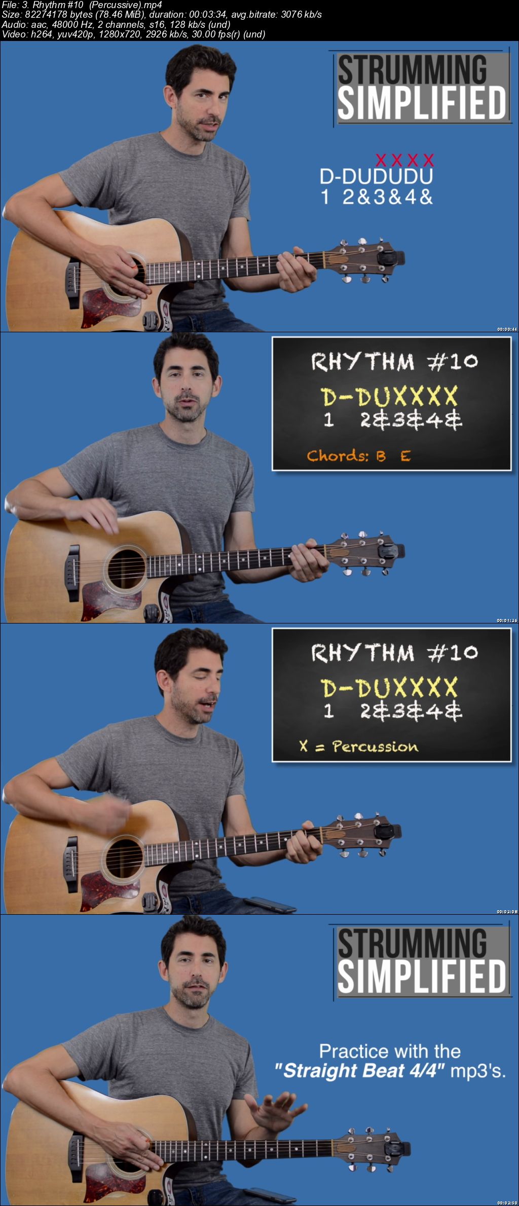  STRUMMING SIMPLIFIED: 51 Guitar Rhythms For All Styles! 