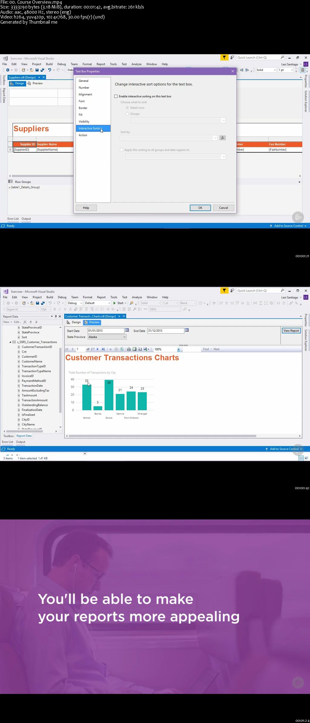 Building Interactive SSRS Reports