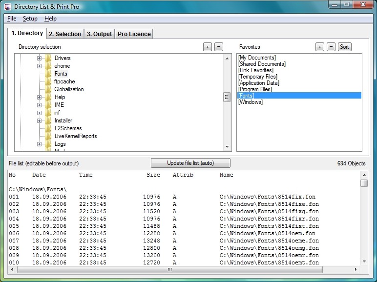 Directory List and Print Pro 3.69