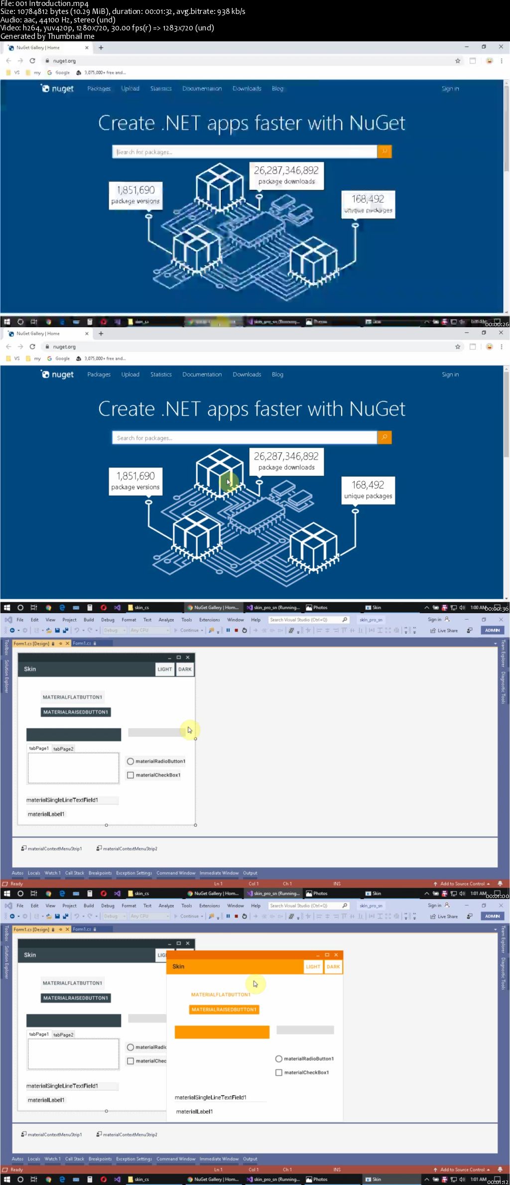 Design Modern GUI Apps in C# - for Left to Right Languages