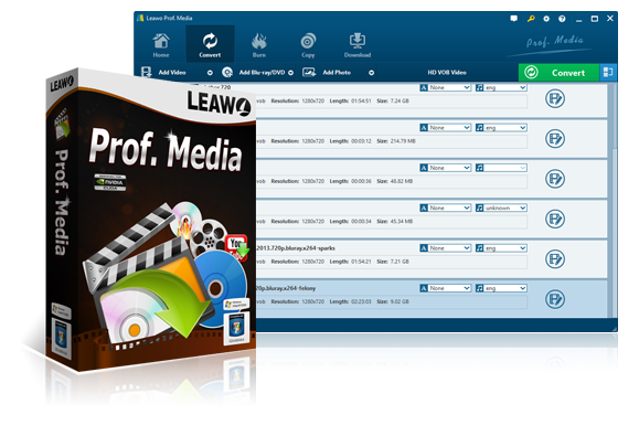 Leawo Prof. Media 8.0.0.0 Multilingual + Portable