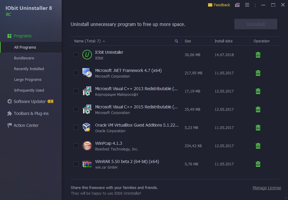 IObit Uninstaller Pro 8.0.2.19 Multilingual