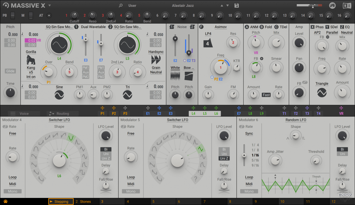 Native Instruments Massive X v1.0.1 VST AU + Factory Library v1.0.1 MacOSX [REPACK] screenshot