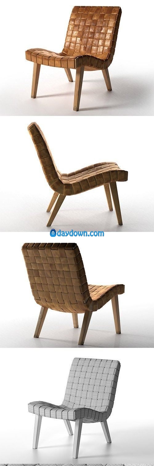 CGTrader – 654w Lounge Chair 3D model