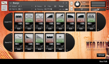 Big Fish Audio Neo Folk KONTAKT screenshot