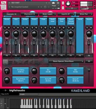 Big Fish Audio Kandiland: EDM Construction Kits KONTAKT screenshot