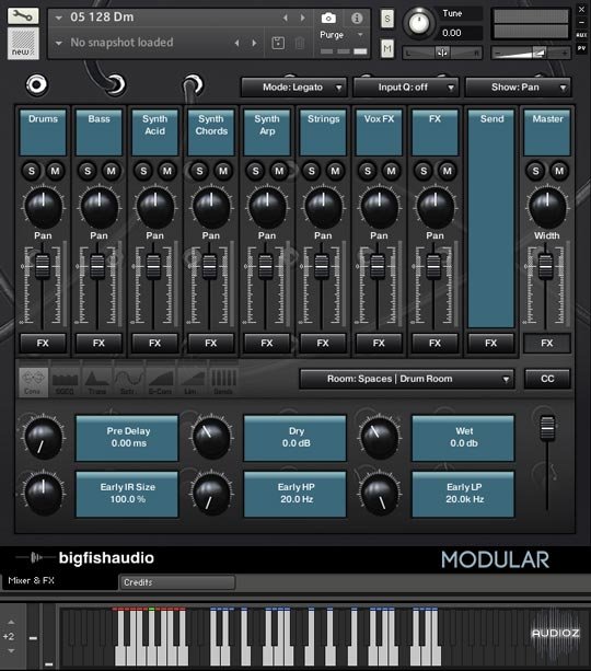 Big Fish Audio Modular: Analog Tech House KONTAKT screenshot