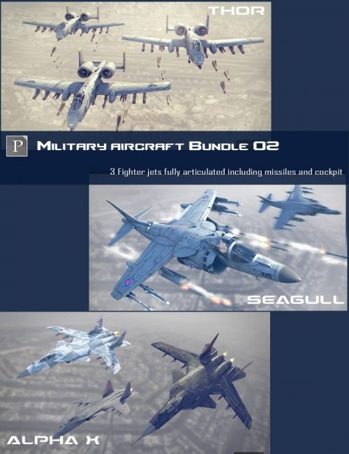 Military Aircraft Bundle 02