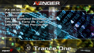 Vengeance Sound Avenger Expansion pack Trance One (UNLOCKED) screenshot