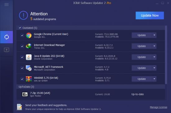 IObit Software Updater Pro 2.1.0.2663 Multilingual