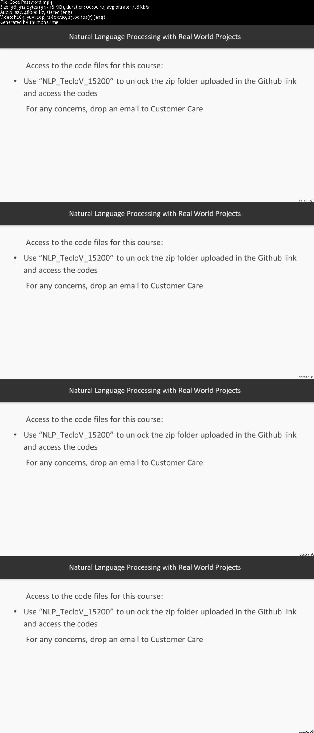 Natural Language Processing with Real World Projects