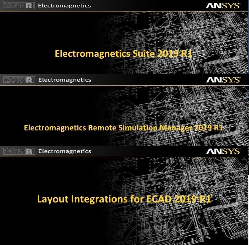  ANSYS Electronics Suite 2019 R1 (x64) 2019