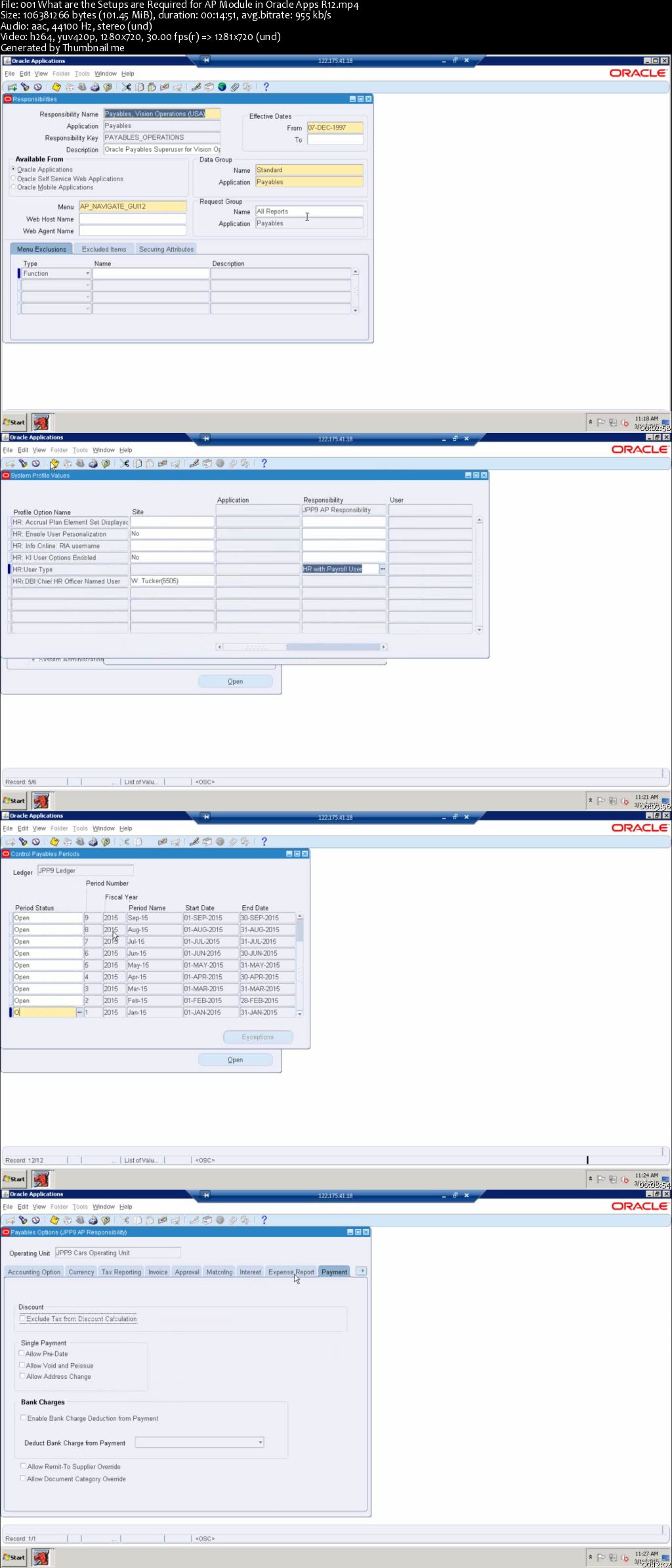 Learn Complete AP Module (Technical) in Oracle Apps R12